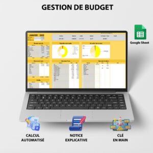 tableau template gestion de budget google sheet excel