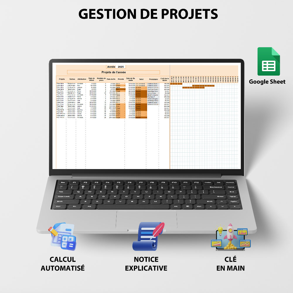 tableau template gestion de projet google sheet excel tableau template gestion de projet google sheet excel